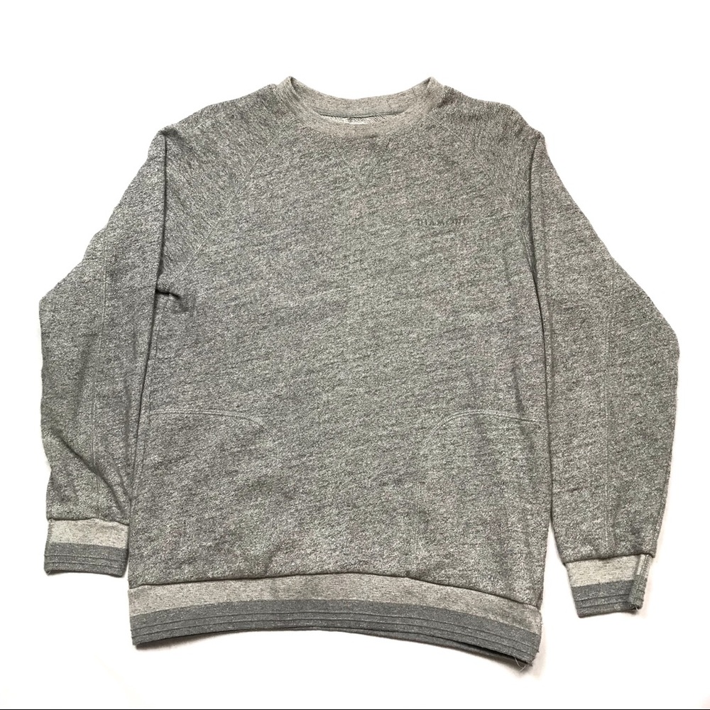 Diamond Supply Co Women’s Crewneck Sweater Gray Size Medium